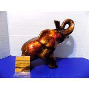 NEW Good Luck Elephant Statue Figurine Ceramic Elephant